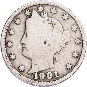 1901 Liberty Head Nickel Main Image