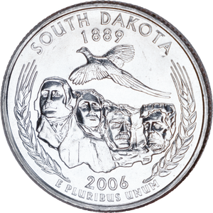 2006-D South Dakota Statehood Quarter Main Image