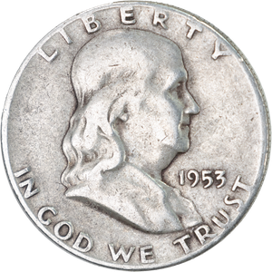 1953-S Franklin Half Dollar CIRC Main Image