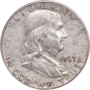 1963-D Franklin Half Dollar Main Image