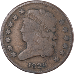 1829 Classic Head Half Cent Main Image