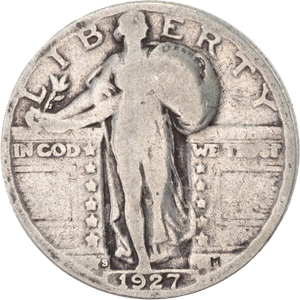1927-S Standing Liberty Silver Quarter Main Image