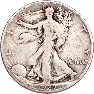 1927-S Liberty Walking Half Dollar G Main Image