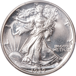 1939 Liberty Walking Half Dollar Proof Main Image