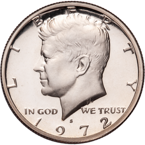 1972-S Kennedy Half Dollar Main Image