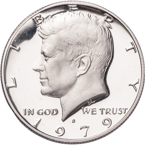 1979-S Kennedy Half Dollar Clear S Main Image