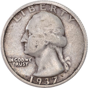 1937-S Washington Silver Quarter Main Image
