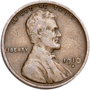 1910-S Lincoln Head Cent Main Image
