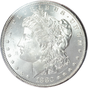 1880-S Morgan Silver Dollar Main Image