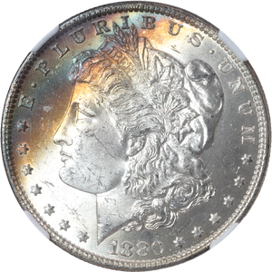 1884 Morgan Silver Dollar Main Image