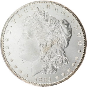 1882-CC Morgan Silver Dollar Main Image