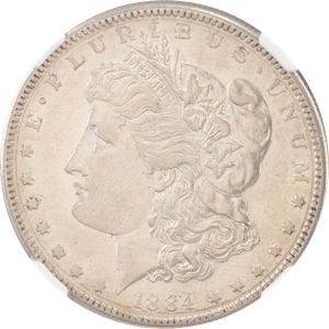 1884-S Morgan Silver Dollar Main Image