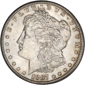 1887-S Morgan Silver Dollar Main Image