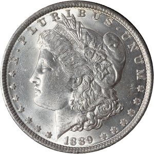 1889 Morgan Silver Dollar Main Image