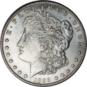 1895-S Morgan Silver Dollar Main Image