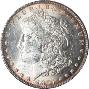 1897 Morgan Silver Dollar Main Image