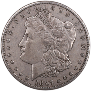 1897-S Morgan Silver Dollar VF#2 Main Image