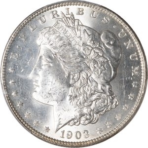 1903-O Morgan Silver Dollar MS63 Main Image