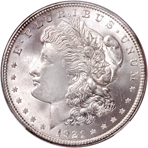 1921 Morgan Silver Dollar MS63 | Littleton Coin Company