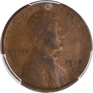 1914-D Lincoln Head Cent, Key Date Main Image