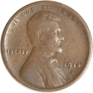 1914-S Lincoln Head Cent CIRC Main Image