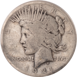 1921 Peace Silver Dollar Main Image