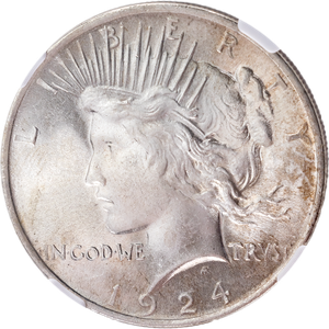 1924 Peace Silver Dollar Main Image
