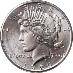 1926 Peace Silver Dollar Main Image