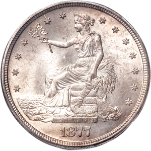 1877-S Trade Silver Dollar Main Image