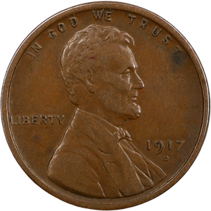 1917-D Lincoln Head Cent Main Image