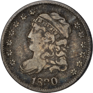 1830 Capped Bust Half Dime Main Image