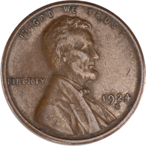 1924-S Lincoln Head Cent Main Image