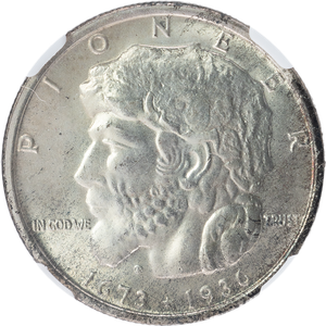 1936 Elgin, Illinois Centennial Silver Half Dollar Main Image