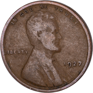 1927 Lincoln Head Cent Main Image