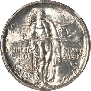 1926-S Oregon Trail Memorial Silver Half Dollar Main Image