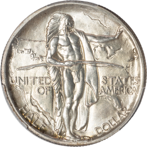 1938-S Oregon Trail Memorial Silver Half Dollar Main Image
