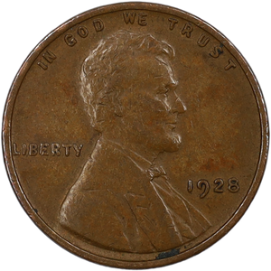 1928 Lincoln Head Cent Main Image