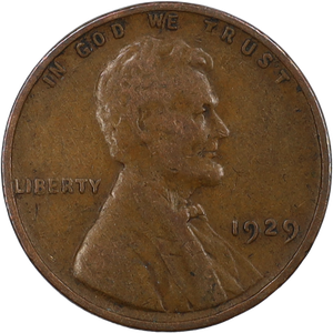 1929 Lincoln Head Cent Main Image