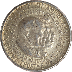 1953-S Carver/Washington Commemorative Silver Half Dollar Main Image
