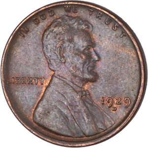 1929-D Lincoln Head Cent Main Image