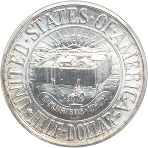 1936 York County, Maine Tercentenary Silver Half Dollar Main Image