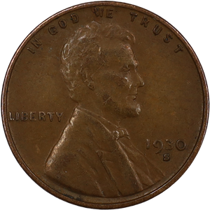 1930-S Lincoln Head Cent F Main Image
