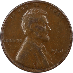 1931 Lincoln Head Cent CIRC Main Image