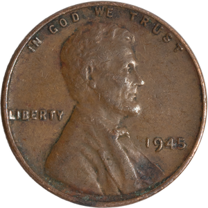 1945 Lincoln Head Cent Main Image