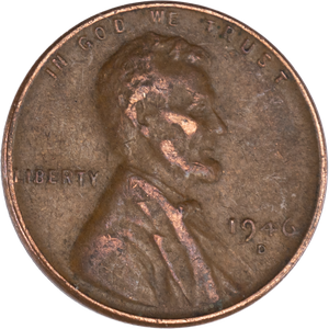 1946-D Lincoln Head Cent CIRC Main Image
