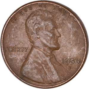 1956-D Lincoln Head Cent Main Image