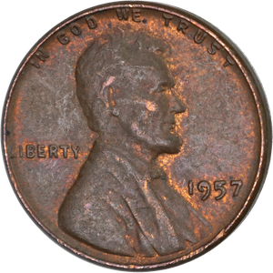 1957 Lincoln Head Cent Main Image