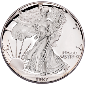 1987-S $1 Silver American Eagle Main Image