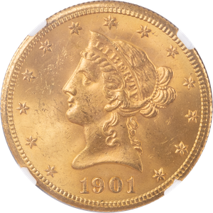 1901-S Liberty Head $10 Gold Eagle Main Image