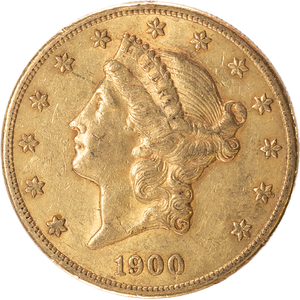 1900-S Liberty Head $20 Gold Main Image
